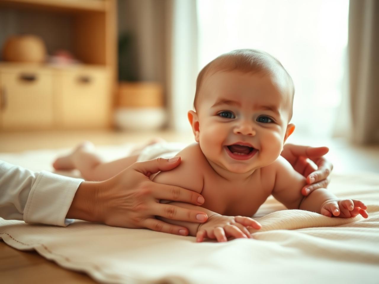 Kiedy zgłosić się z niemowlęciem do fizjoterapeuty?